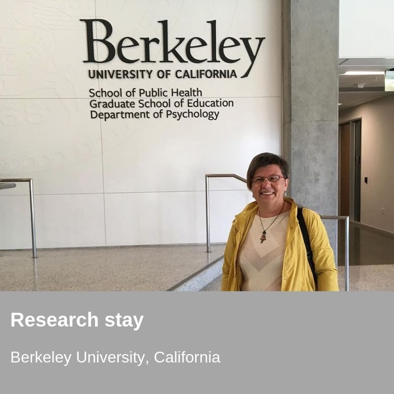 Estancia de investigación - Universitat de Berkeley de la Dra. Mercè Gisbert