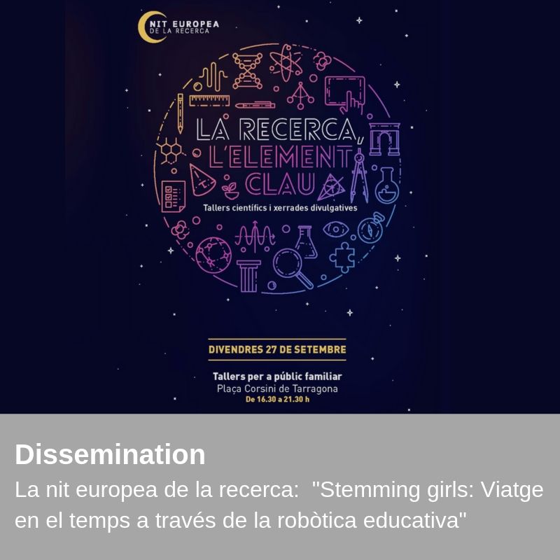 Divulgación - Stemming girls: Viaje en el tiempo a través de la robótica educativa